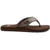 imageQuiksilver Mens Monkey Abyss ThreePoint SandalBrown 1