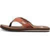 imageQuiksilver Mens Monkey Abyss ThreePoint SandalBrown 2