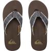imageQuiksilver Mens Monkey Abyss ThreePoint SandalBrown 3