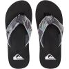 imageQuiksilver Mens Monkey Abyss ThreePoint SandalGrey 1