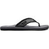 imageQuiksilver Mens Monkey Abyss ThreePoint SandalGrey Grey Black Grey Xsks