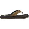 imageQuiksilver Mens Monkey Wrench 3 Point Flip Flop Athletic SandalTanSolid