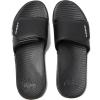 imageQuiksilver Mens Slide Sandal Flip FlopsBlackWhiteBlack