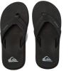imageQuiksilver Youth Monkey Wrench Flip Flop Sandal Little KidBig KidBlackBlackBrown