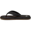 imageQuiksilver Youth Monkey Wrench Flip Flop Sandal Little KidBig KidBlackBlackBrown