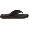 imageQuiksilver Youth Monkey Wrench Flip Flop Sandal Little KidBig KidBlackBlackBrown