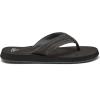 imageQuiksilver Youth Monkey Wrench Flip Flop Sandal Little KidBig KidGreyBlackGrey
