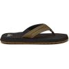 imageQuiksilver Youth Monkey Wrench Flip Flop Sandal Little KidBig KidTan  Solid