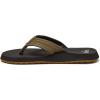 imageQuiksilver Youth Monkey Wrench Flip Flop Sandal Little KidBig KidTan  Solid