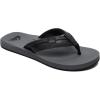 imageQuiksilver Mens Flip Flop SandalsBlack Grey Black