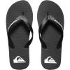 imageQuiksilver Mens Molokai Flip Flop Athletic SandalBlackGreyGrey