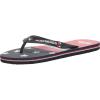 imageQuiksilver Mens Molokai Flip Flop Athletic SandalBlackWhiteBlue Art