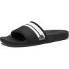 imageQuiksilver Mens Slide Sandal Flip FlopsBlackWhite