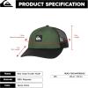 imageQuiksilver Boys Emu Coop Snapback Trucker HatSpray Camo Taxer Cargo