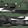 imageQuiksilver Boys Emu Coop Snapback Trucker HatSpray Camo Taxer Cargo