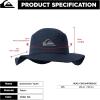 imageQuiksilver Boys Kids Bushmaster Sun Protection Floppy Visor Bucket HatIndia Ink