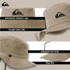 imageQuiksilver Boys Kids Bushmaster Sun Protection Floppy Visor Bucket HatKhaki