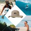 imageQuiksilver Boys Kids Bushmaster Sun Protection Floppy Visor Bucket HatKhaki