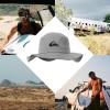 imageQuiksilver Boys Kids Bushmaster Sun Protection Floppy Visor Bucket HatSteeple Gray