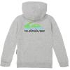 imageQuiksilver Boys Pullover Hoodie Sweatshirt Soft ampamp Comfortable with Front PocketLight Grey Omni