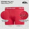 imageQuiksilver Boys Underwear 4 Pack Boxer Briefs for Boys 618 Durable Stretch Breathable Moisture WickingCheckered  Red  Black  RedBlack