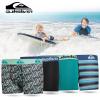 imageQuiksilver Boys Underwear 4 Pack Boxer Briefs for Boys 618 Durable Stretch Breathable Moisture WickingGreen  Black  Green Stripe  Green Asst