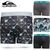 imageQuiksilver Boys Underwear 4 Pack Boxer Briefs for Boys 618 Durable Stretch Breathable Moisture WickingGrey black mint Floral greenBlack