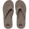imageQuiksilver Mens Carver Nubuck ThreePoint SandalBlack Grey Grey Black Xssk