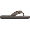 imageQuiksilver Mens Carver Nubuck ThreePoint SandalBlack Grey Grey Black Xssk