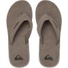 imageQuiksilver Mens Carver Nubuck ThreePoint SandalBlack Grey Grey Black Xssk