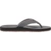 imageQuiksilver Mens Carver Nubuck ThreePoint SandalGreyBlackGrey
