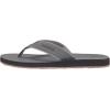 imageQuiksilver Mens Carver Nubuck ThreePoint SandalGreyBlackGrey