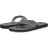 imageQuiksilver Mens Carver Nubuck ThreePoint SandalGreyBlackGrey