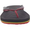 imageQuiksilver Mens Haleiwa FlipFlopsBlackRedGreen