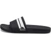 imageQuiksilver Mens Rivi Slide Sandal With Hydrobound ComfortBlack Black Black White Xkkw