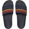 imageQuiksilver Mens Rivi Slide Sandal With Hydrobound ComfortBlack Blue Brown Blue Xbcb
