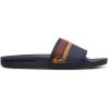 imageQuiksilver Mens Rivi Slide Sandal With Hydrobound ComfortBlack Blue Brown Blue Xbcb