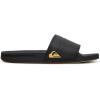 imageQuiksilver Mens Rivi Slide Sandal With Hydrobound ComfortBlack Yellow