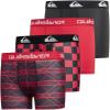 imageQuiksilver Boys Underwear 4 Pack Boxer Briefs for Boys 618 Durable Stretch Breathable Moisture WickingCheckered  Red  Black  RedBlack