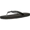 imageQuiksilver Mens Haleiwa FlipFlopsBlackGreyBlac