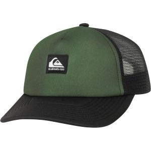 imageQuiksilver Boys Emu Coop Snapback Trucker HatSpray Camo Taxer Cargo