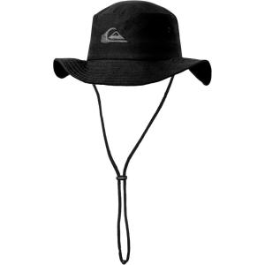 imageQuiksilver Boys Kids Bushmaster Sun Protection Floppy Visor Bucket HatBlack