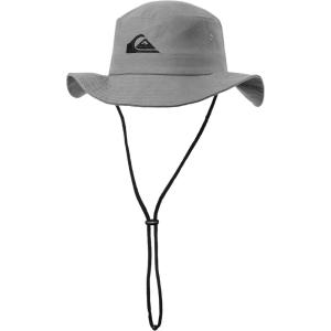 imageQuiksilver Boys Kids Bushmaster Sun Protection Floppy Visor Bucket HatSteeple Gray