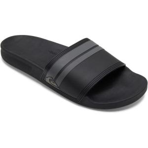 imageQuiksilver Mens Rivi Slide Sandal With Hydrobound ComfortBlackBlackWhite