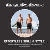 imageQuiksilver Boys Apero Classic Woven Short Sleeve Shirt Button Down Top Stylish ampamp ComfortableLight Peach Stripe