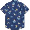 imageQuiksilver Boys Apero Classic Woven Short Sleeve Shirt Button Down Top Stylish ampamp ComfortableNavy Floral