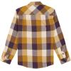 imageQuiksilver Boys Long Sleeve Button Down Flannel ShirtBone Brown