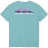 imageQuiksilver Boys Short Sleeve Logo Graphic TShirtBlue Speed