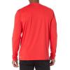 imageQuiksilver Mens Standard Solid Streak Ls Long Sleeve Rashguard Surf TeeQuik Red