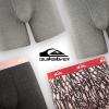 imageQuiksilver Mens Underwear 4 Pack Boxers for Men Supersoft Brushed Polyester Mens Boxer BriefsAssortment 1